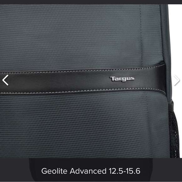 TARGUS 27L GEOLITE ADVANCED 15.6 INCH LAPTOP BACKPACK STEEL GREY TBB013US NEW - Picture 14 of 14